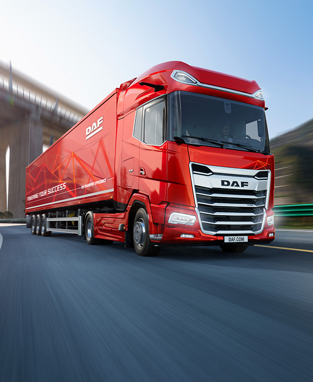 DAF Truck - Powering Your Success - 24/7 Transport Efficiency
